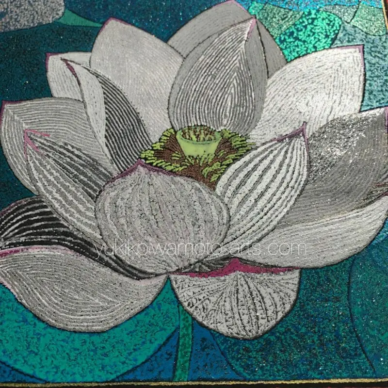 曼荼羅アート「白い蓮」｜Mandala art “White lotus” | 幸運を呼ぶ