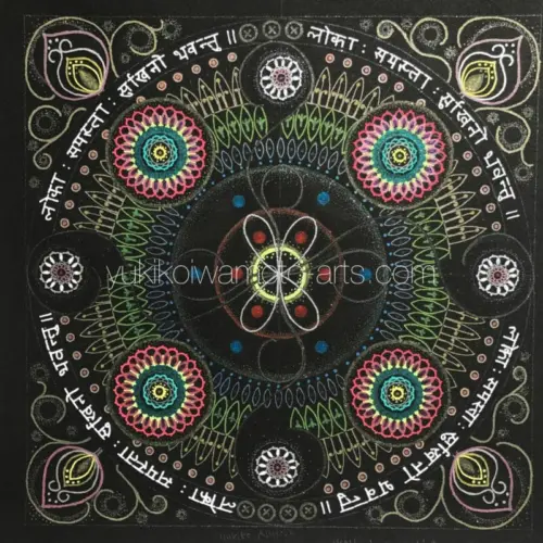 曼陀羅アート タイムラプス動画 #曼荼羅クラフト #曼荼羅アート #曼荼羅 #mandala