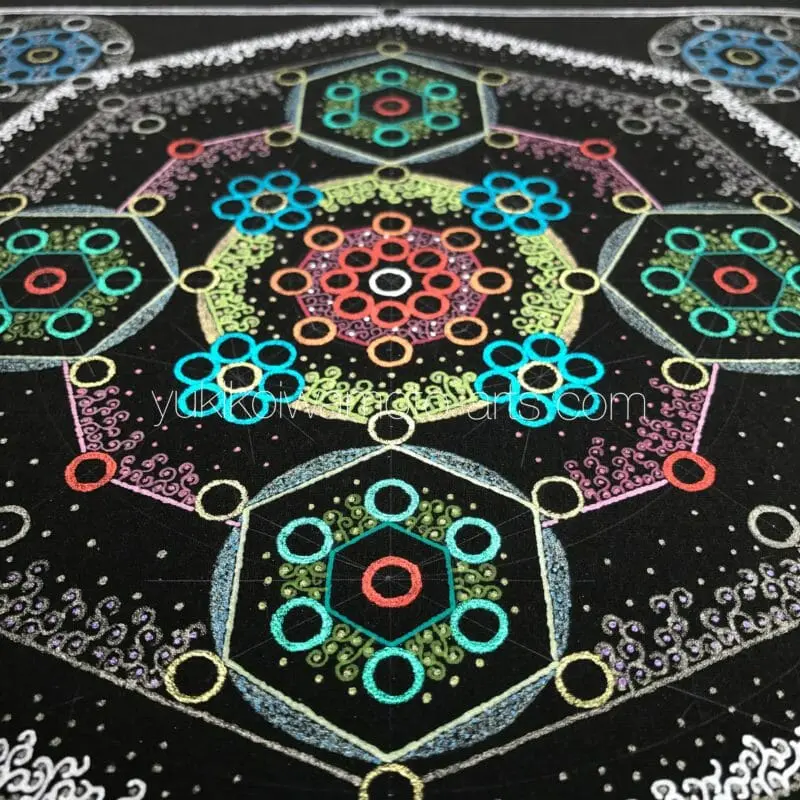 曼荼羅アート「世界平和」｜Mandala art 