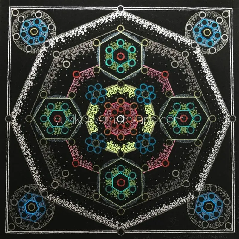 曼荼羅アート「世界平和」｜Mandala art 