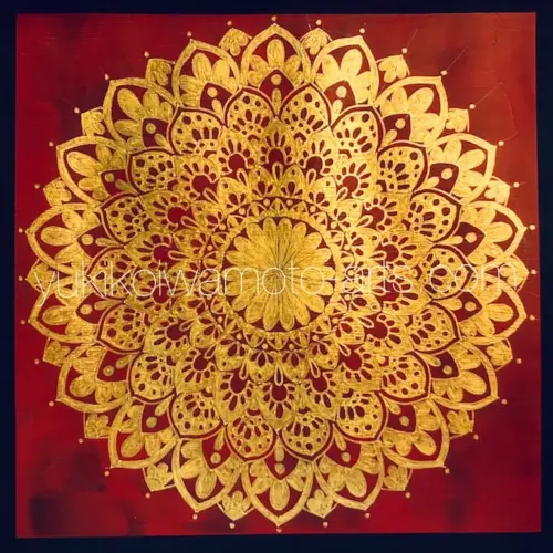 曼荼羅アート「太陽礼拝」｜Mandala art 