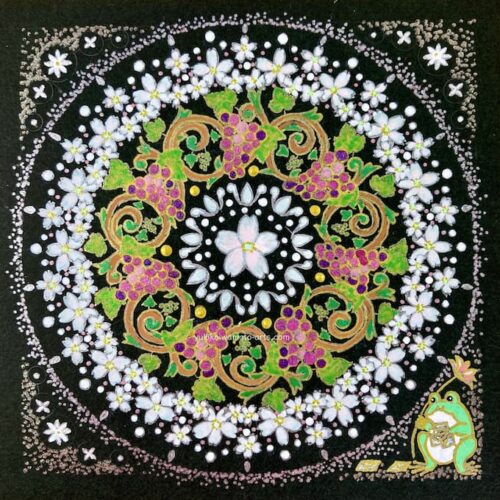 チャネリング曼荼羅アート「目覚めの花」｜Channeling Mandala Art 
