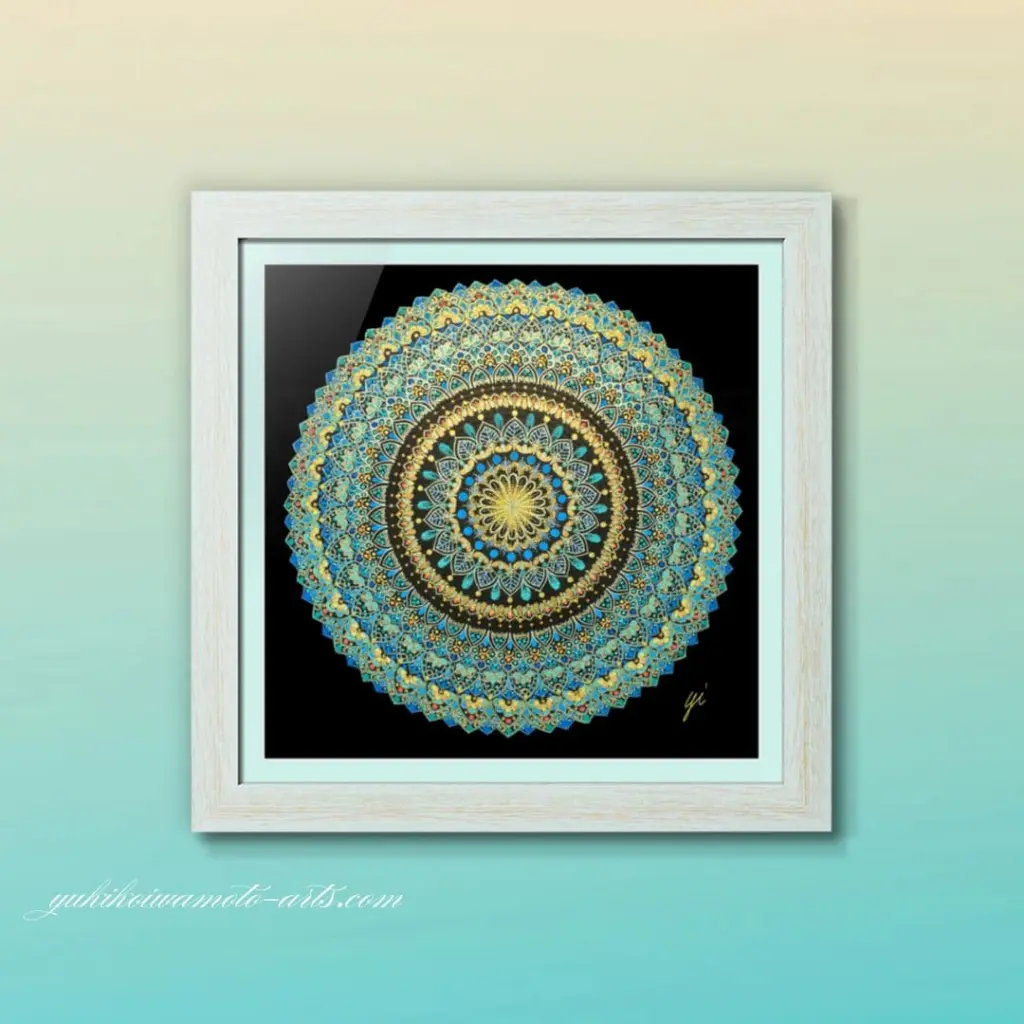 幸運を呼ぶ曼荼羅アート作品集 | スピリチュアルペン画｜原画販売