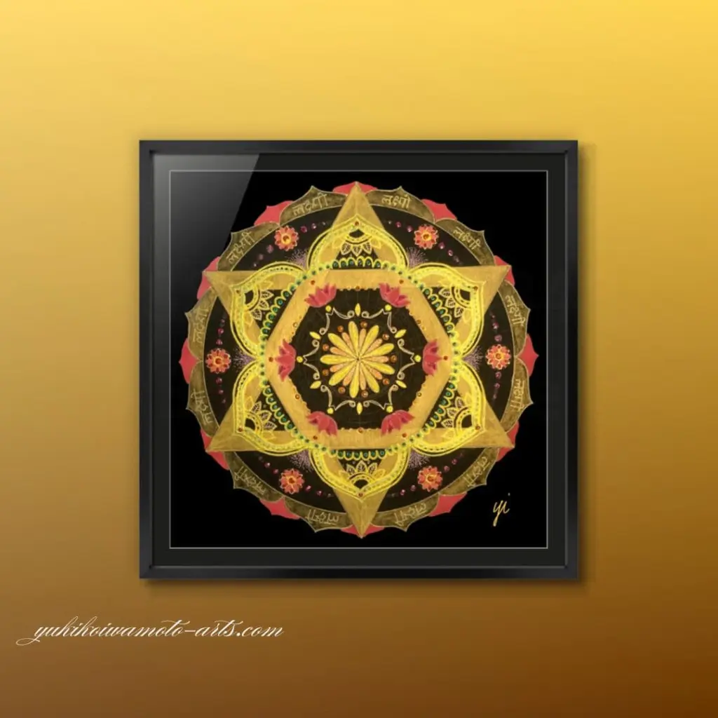 開運】仕事運・金運アップ ヒーリングアート｜岩本幸子の曼荼羅原画通販