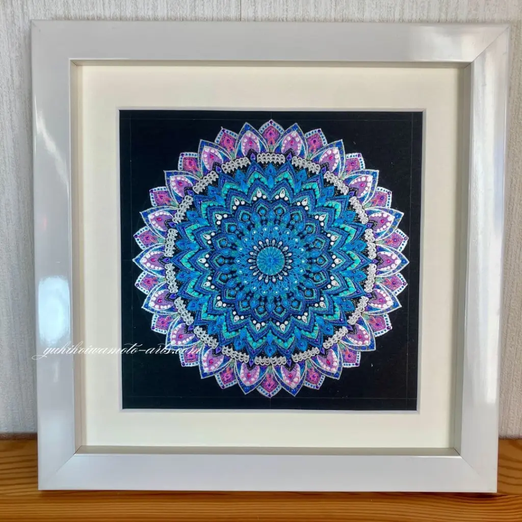 曼荼羅アート「煌き」｜Mandala art 