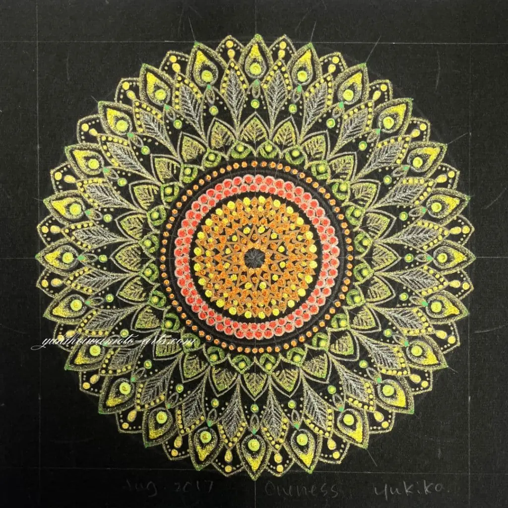 曼荼羅アート「ワンネス」｜Mandala art 
