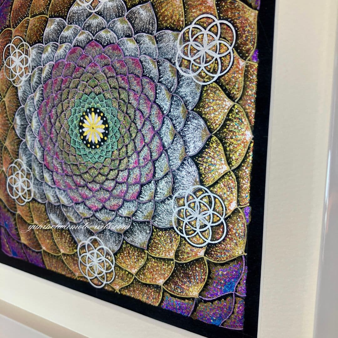 曼荼羅アート「慈悲」｜Mandala art 