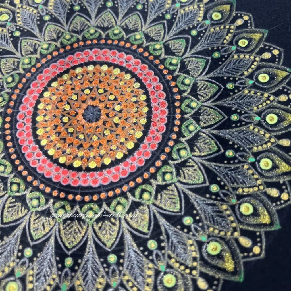 曼荼羅アート「ワンネス」｜Mandala art “Oneness” | 幸運を呼ぶ曼荼羅