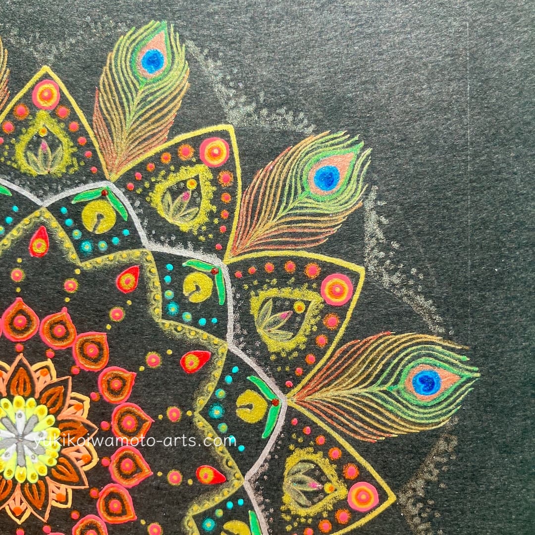 開運アート　赤い曼荼羅 最高の金運厄除け】事業成功を呼ぶ赤と金の色彩エネルギー