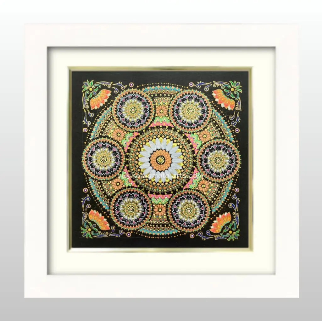 開運】仕事運・金運アップ ヒーリングアート｜岩本幸子の曼荼羅原画通販