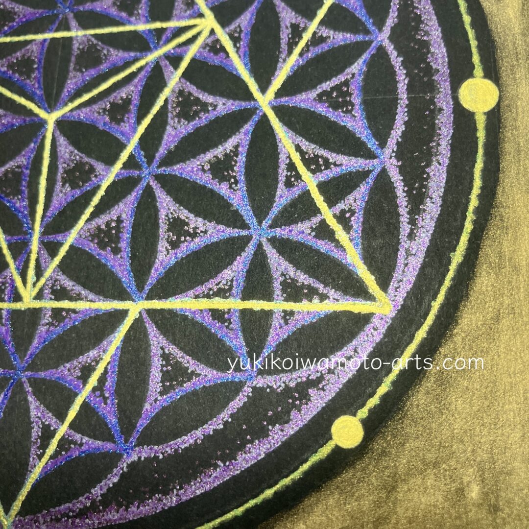 神聖幾何学】フラワーオブライフとマカバのコンビネーション「宇宙