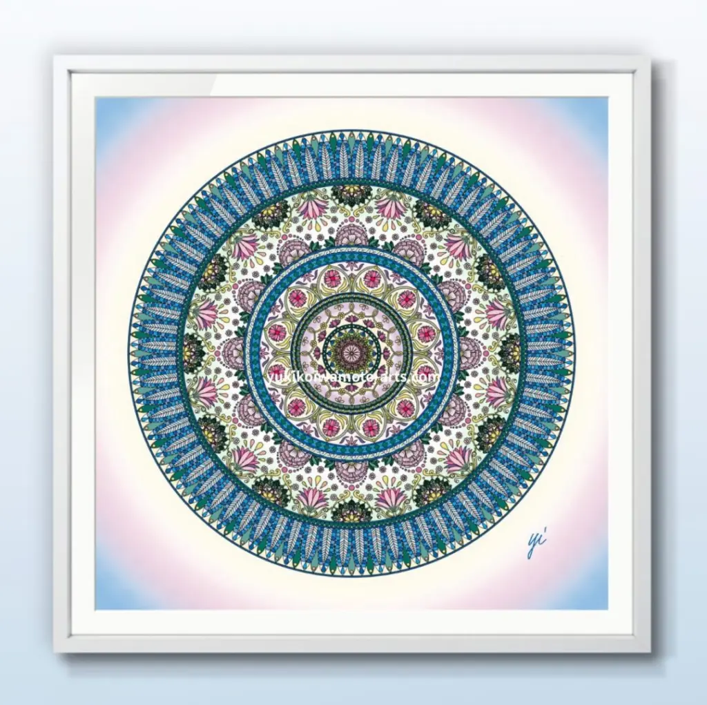 幸運を呼ぶ曼荼羅アート作品集 | スピリチュアルペン画｜原画販売