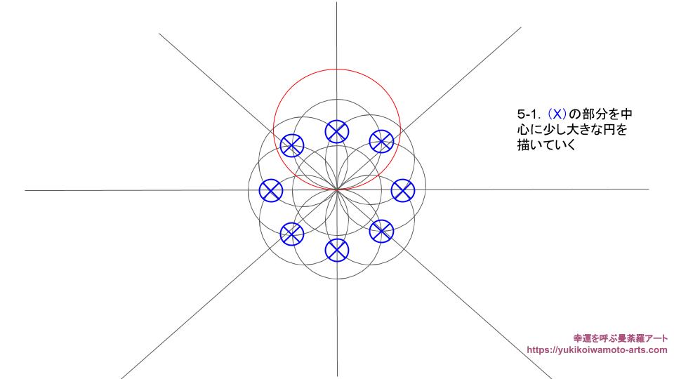 compass drawing procedure-5