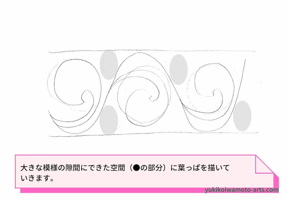 曼荼羅アートに使える簡単な唐草 アラベスク 模様の描き方 ダウンロード 幸運を呼ぶ曼荼羅アート教室